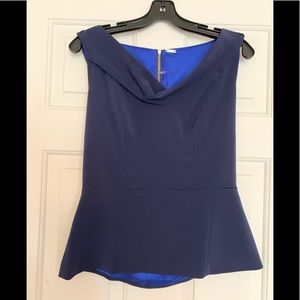 Elie Tahari peplum top